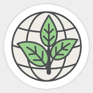 Natural World Environment Icon Sticker